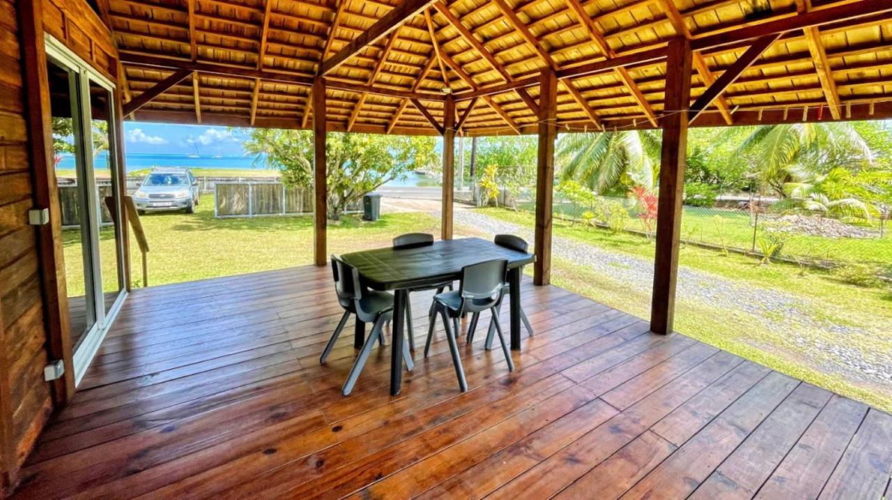 Raiatea - Orion Hoe Bungalow Uturoa 外观 照片