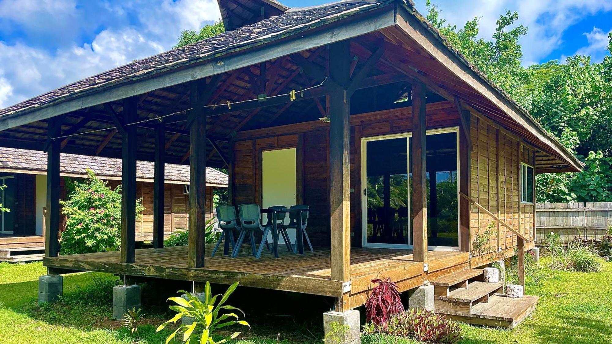 Raiatea - Orion Hoe Bungalow Uturoa 外观 照片
